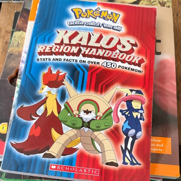 Scholastic Other - Scholastic Pokemon Kalos Region Handbook